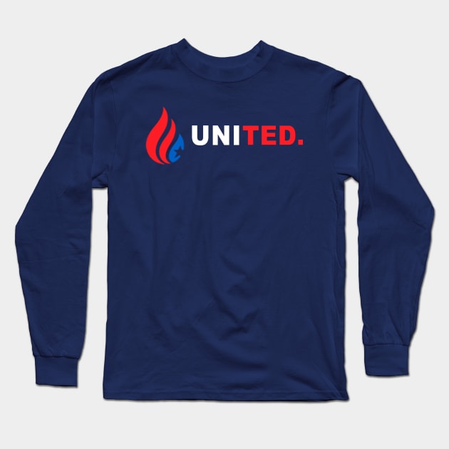UNI(TED) T-SHIRT Long Sleeve T-Shirt by UnitedforCruz